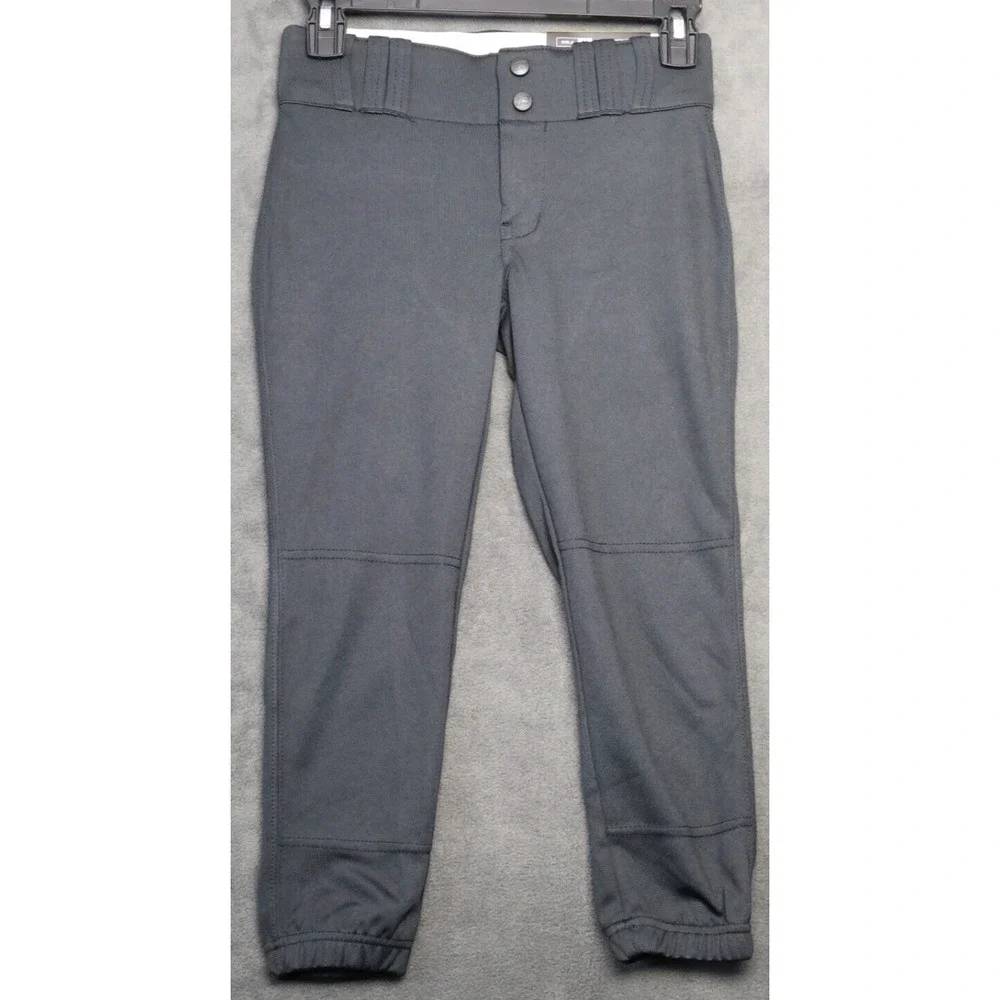CHAMPRO Girls Fastpitch Softball Pants Black Youth medium